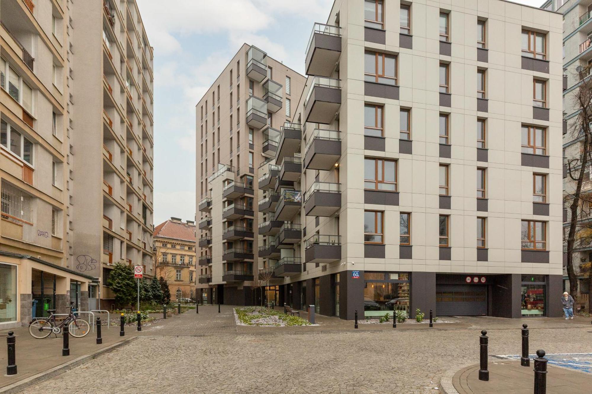 Srodmiescie Warsaw Muranow Apartments With Parking By Noclegi Renters Dış mekan fotoğraf